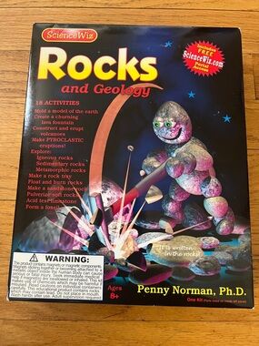 Rocks and Geology Kit - Black Learning Toy